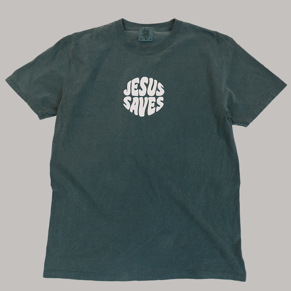Jesus Saves Tee - WovenFaith