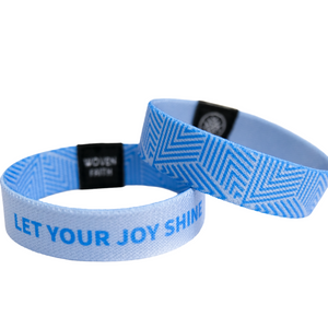 Let Your Joy Shine Romans 12:12 Wristband