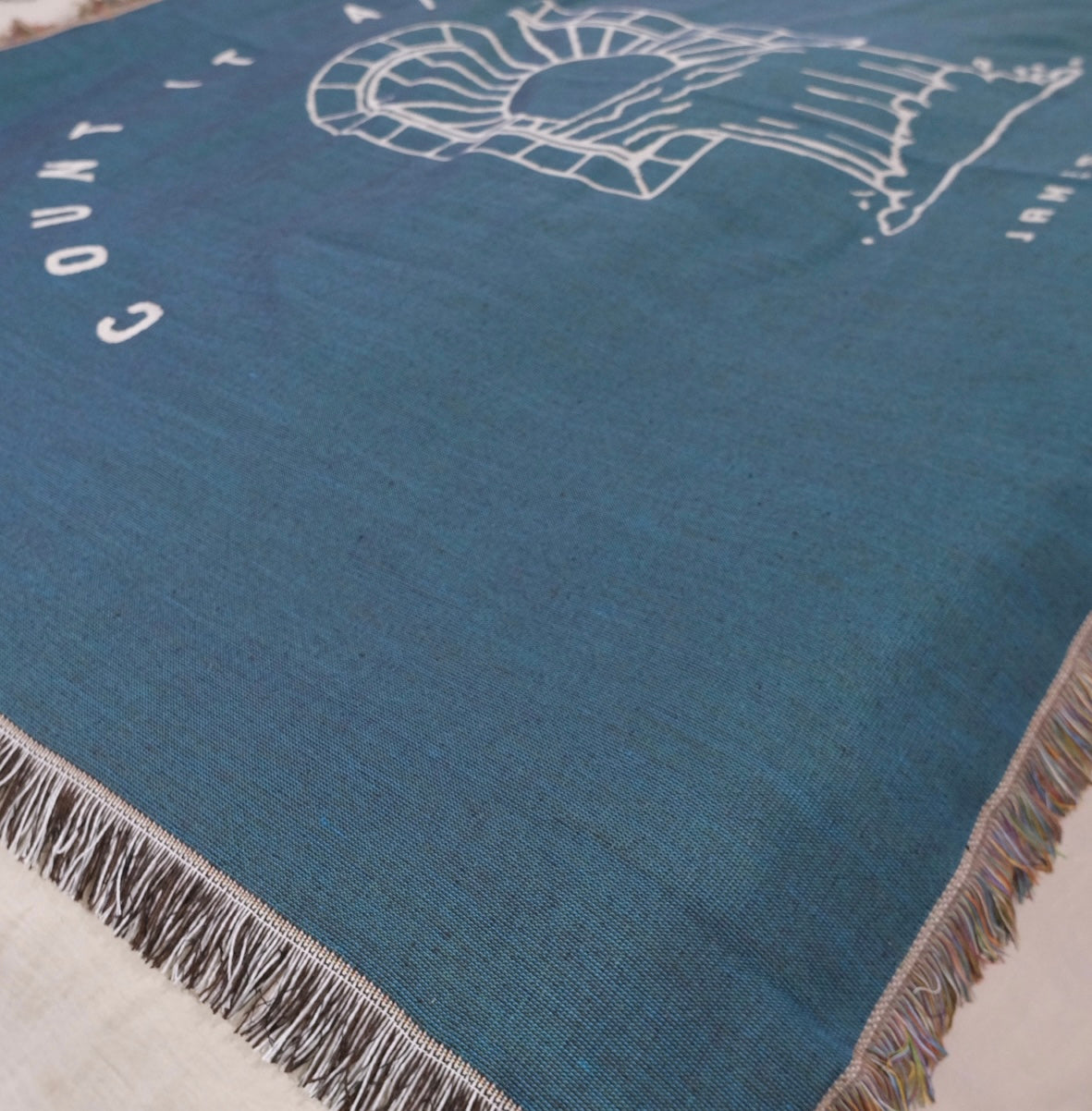 Count It All Joy Woven Throw Blanket - WovenFaith