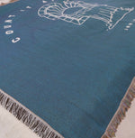 Load image into Gallery viewer, Count It All Joy Woven Throw Blanket - WovenFaith
