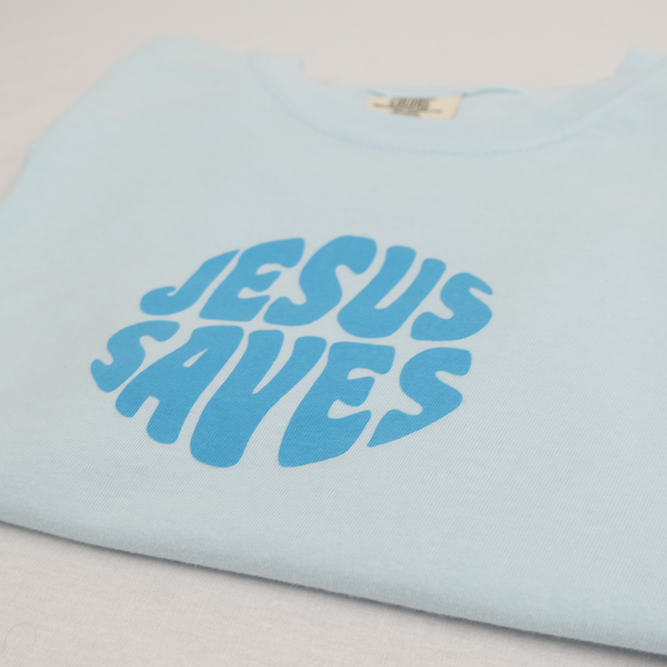 Jesus Saves Tee - WovenFaith