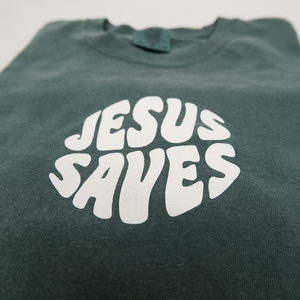 Jesus Saves Tee - WovenFaith