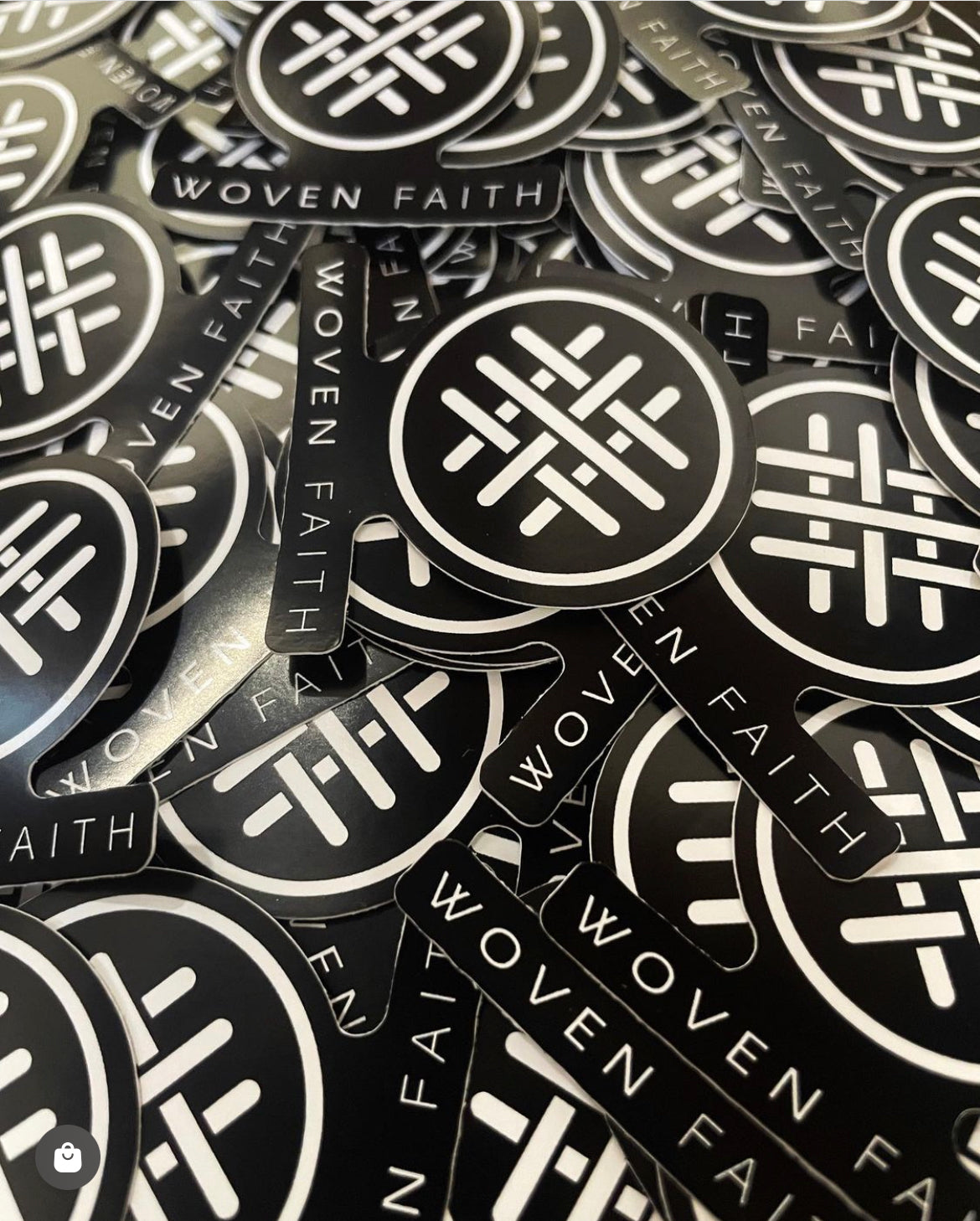 Woven Faith 2” Stickers - WovenFaith