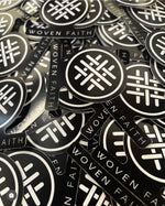 Load image into Gallery viewer, Woven Faith 2” Stickers - WovenFaith
