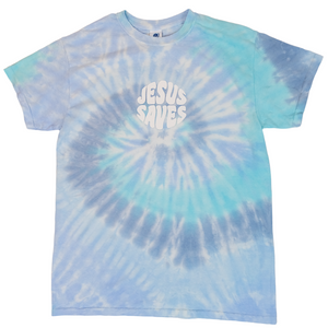 Tie-Dye Jesus Saves Tee - WovenFaith